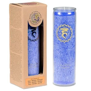 Throat Chakra Scented Candle