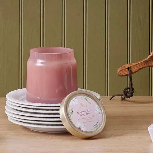 Thymes Magnolia Willow Statement Candle