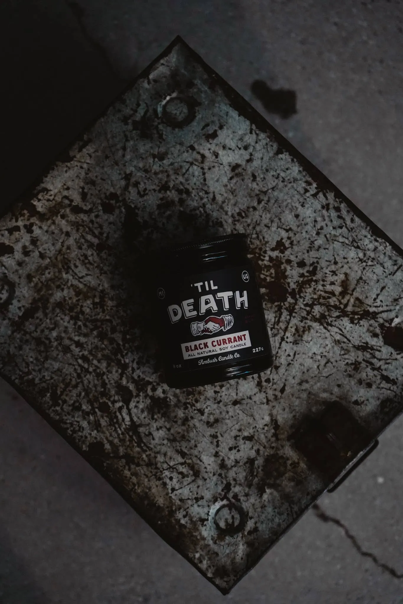 Til' Death | Black Currant 8oz Soy Candle
