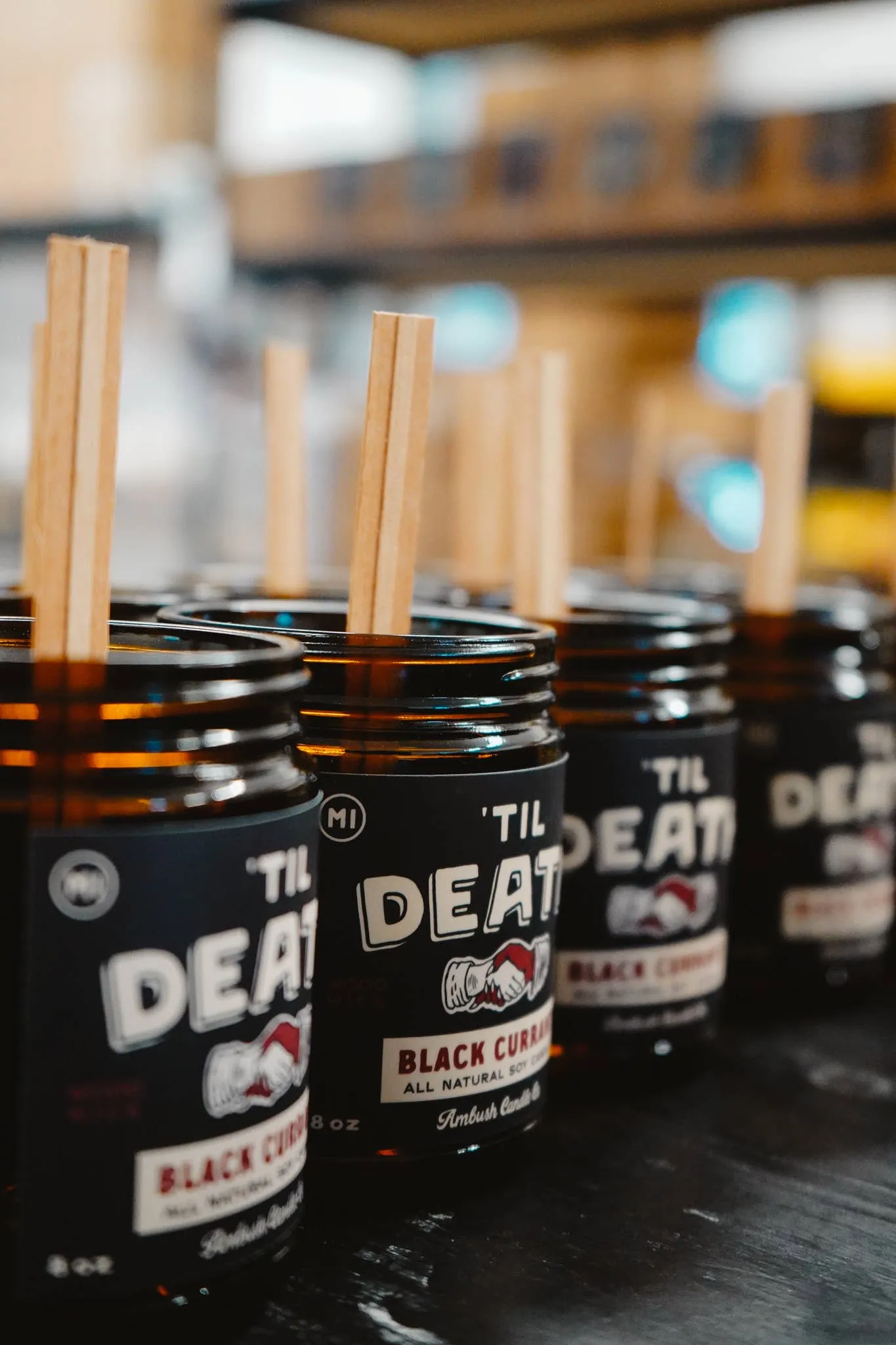 Til' Death | Black Currant 8oz Soy Candle