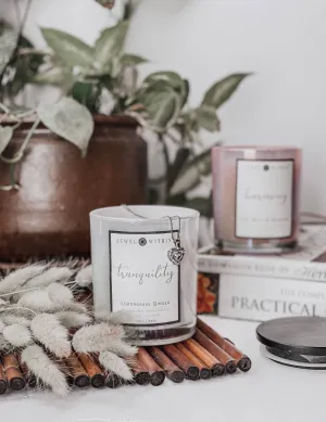 Tranquility Candle with  Sterling Silver Jewelry Inside