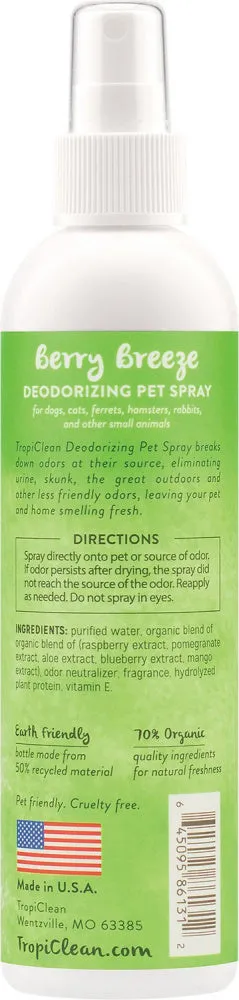 Tropiclean Berry Breeze Pet Spray