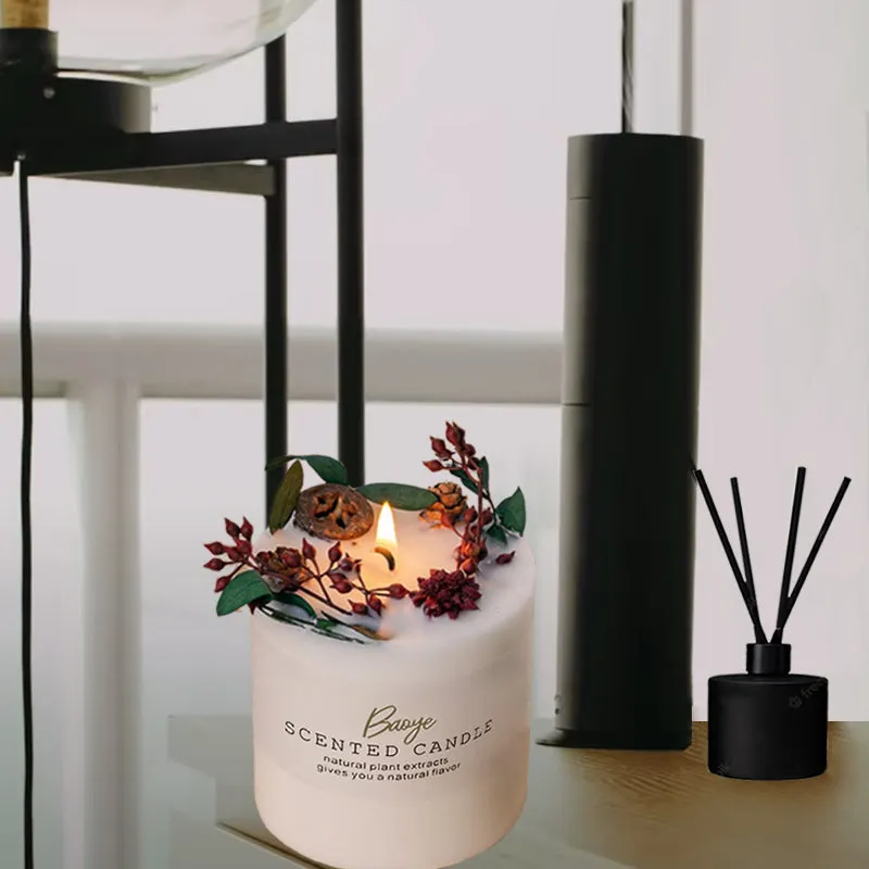 Verbena Rosewood Scented Candles| Valentines Candles| Luxury Candles Home Fragrance| Décor| Aroma Candle| Best Smelling Soy Candle