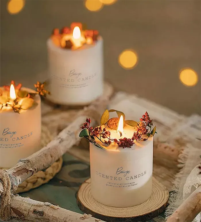 Verbena Rosewood Scented Candles| Valentines Candles| Luxury Candles Home Fragrance| Décor| Aroma Candle| Best Smelling Soy Candle