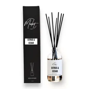 WHITE LABEL - CITRUS & CEDAR DIFFUSER REEDS - WHOLESALE