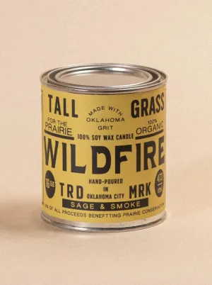 Wildfire Sage   Smoke Candle