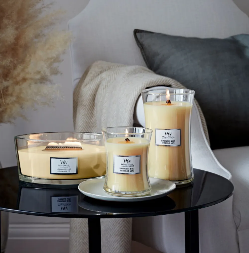 WoodWick Lemongrass & Lily Large