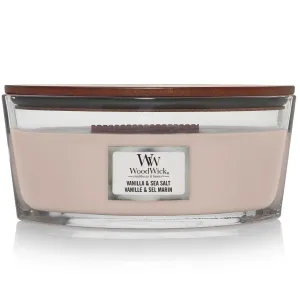 WoodWick Vanilla & Sea Salt Candle Crackles As It Burns Ellipse Hearthwick
