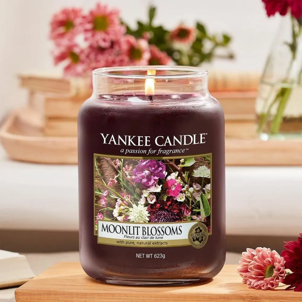Yankee Candle Moonlit Blossoms Large Jar Candle